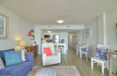 Ocean Drive Condo | Gorgeous Oceanfront 1 Bedroom with Stunning Views of the Atlantic at Verandas North Myrtle Beach