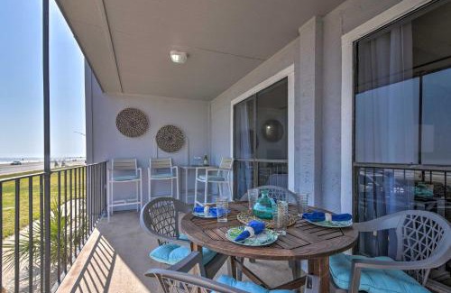 Galveston Apartment | Gorgeous Oceanfront Gem on Seawall Boulevard!