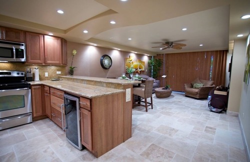 Kihei Condo | Gorgeous Remodeled Ground Floor Unit w/New Central Air Conditioning/1 Bedroom