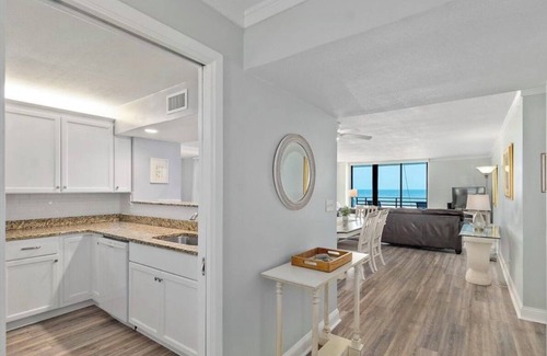 Daytona Beach Condo | Gorgeous Sunrises- Very Private Beach- Half Mile north of Hardrock Hotel