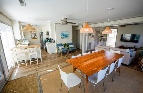Folly Beach House | Gorgeous Sunsets! Private, Marsh-front Folly Home. 60 second walk to the beach.