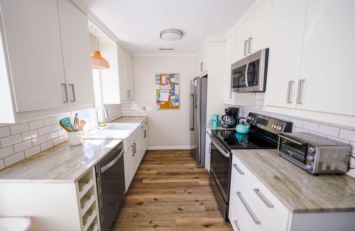 Folly Beach House | Gorgeous Sunsets! Private, Marsh-front Folly Home. 60 second walk to the beach.