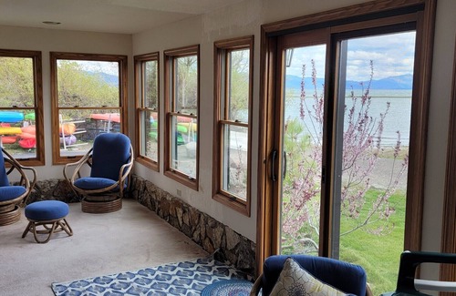 Lake Forest Condo | Gorgeous, sweeping views of Lake Tahoe from 3 story lake front condo!