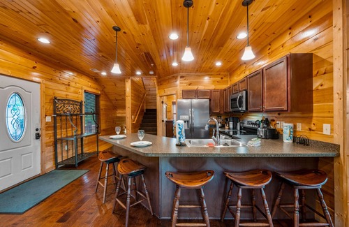 Gatlinburg Cabin | Gorgeous Views, Hot Tub, Game Room, and Free Attraction Passes, Resort Pool