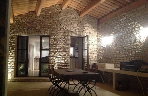 Goult Villa | GOULT Luberon superb air-conditioned village house exceptional view swimming pool
