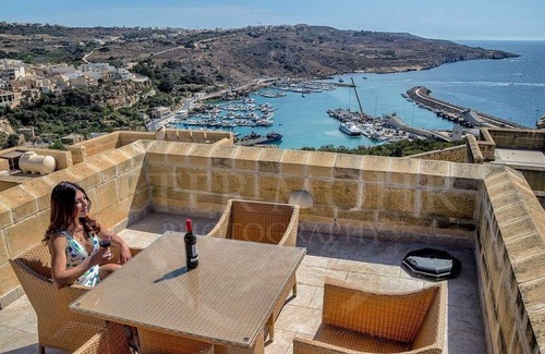 Ghajnsielem House | Gozo seaview historic fort. Exceptional finishings