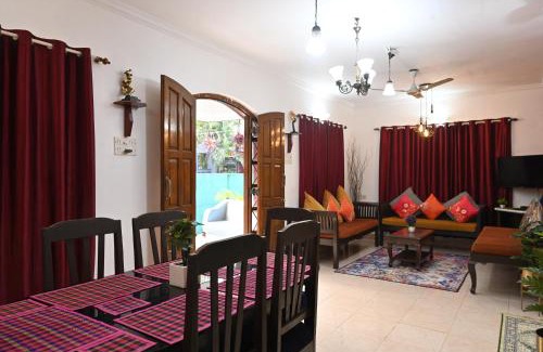 Gauravaddo Villa | GR Stays - 3Bhk Private Villa in Calangute with Private Jacuzzi Pool