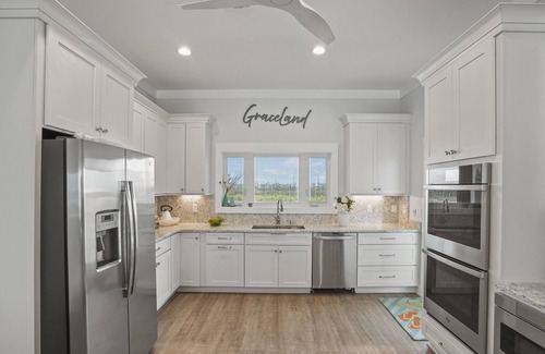 Port St. Joe House | Graceland: Beachfront Home- Last Home on the Cape, Designer Interior, Sleeps 11!
