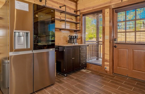 Sevierville Cabin | GraceView Lodge: Indoor Pool, Mtn Views, Large Outdoor Patio, Fire Pit, Hot Tub, Theater and more.