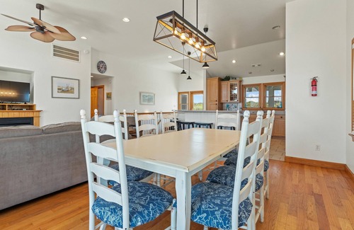 Southern Shores House | Gramp's Dream: 440 Ft to Beach, Pool, Hot Tub & Dog-friendly