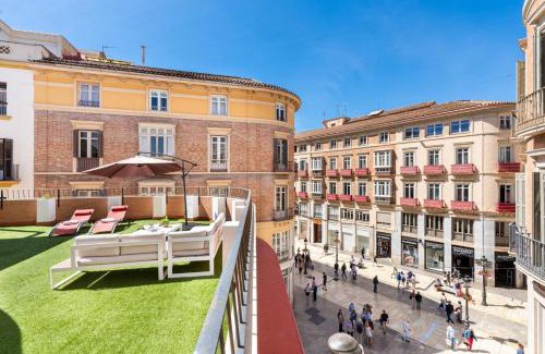 Centro Apartment | GRAN TERRAZA CON VISTAS A CALLE LARIOS
