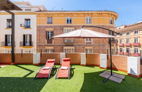 Centro Apartment | GRAN TERRAZA CON VISTAS A CALLE LARIOS