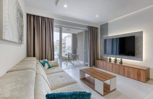 Swieqi Apartment | Grand 3bed Burseley Terrace Fl2 Swieqi By Homely