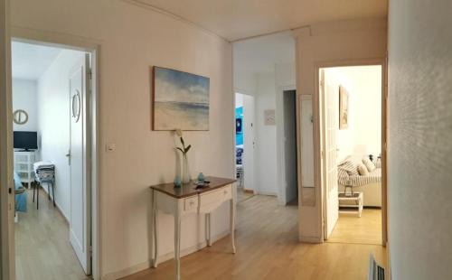 Le Touquet-Paris-Plage Apartment | Grand appartement traversant 3 ch hyper-centre+Parking privé.