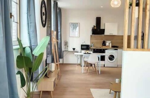 Saint-Quentin Apartment | Grand Appart moderne gare 4pers Wifi