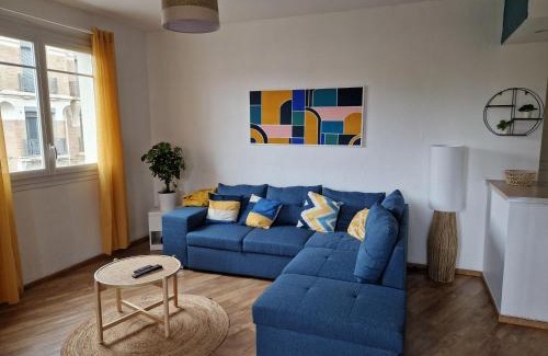Tarbes Apartment | Grand appartement cosy-Hyper Centre-Place Verdun