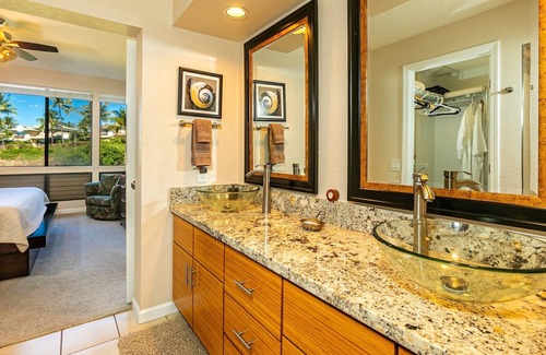 Wailea Condo | Grand Champions 89 Lovely 2 BR/2 BA ocean view condo. Cold A/C! No stairs!