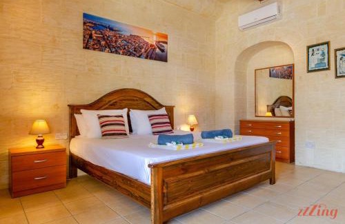 Sannat Villa | Grand Gozo Farmhouse with Games Room & Pool