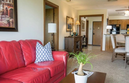 Shangri-La Estates Condo | Grand Lake Getaway – Vista Towers 10th Floor Condo with Golf & Lake Views
