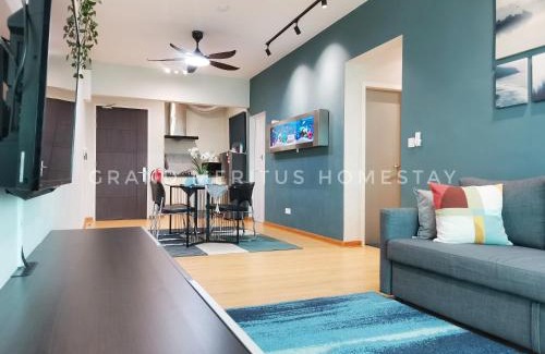 Central Seberang Perai Apartment | Grand Meritus Homestay @Penang