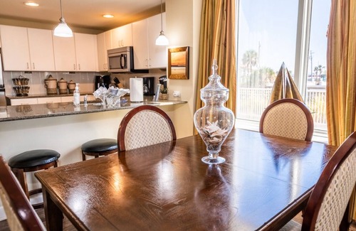 Panama City Beach Condo | GRAND PANAMA BEACHFRONT, 1st FLOOR DIRECT TO BEACH, 2 HEATED POOL & PET-FRIENDLY