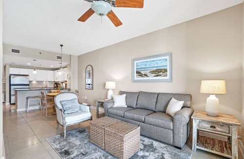 Panama City Beach Condo | Grand Panama 1003 Direct Gulf Front, Extra Large Balcony and Bunks!