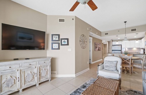 Panama City Beach Condo | Grand Panama 1003 Direct Gulf Front, Extra Large Balcony and Bunks!