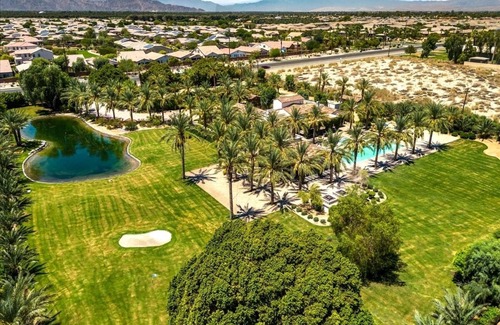 Coachella House | Grand Polo Estate-Golf-Beach Volleyball-PickleBall-Lake