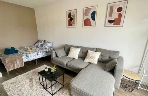 Troyes Apartment | Grand Studio centre-ville gare parking 2pers