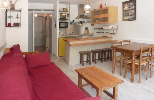 Les Orres Apartment | Grand Studio de 4 Personnes en Coeur de Station vue Pistes