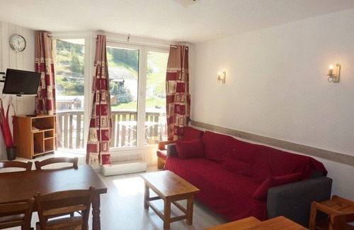 Les Orres Apartment | Grand Studio de 4 Personnes en Coeur de Station vue Pistes