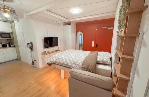 Bagneux Apartment | Grand studio neuf Bagneux proche transport métro 4 Paris
