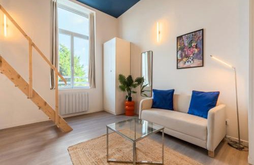 Annappes Apartment | Grand studio pour deux personnes en mezzanine