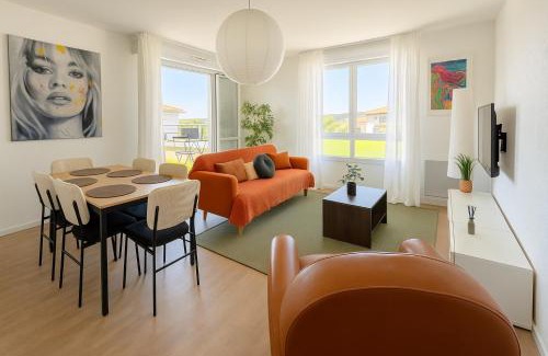 Trois Cocus - Borderouge - Croix-Daurade - Paleficat Apartment | Grand T4 lumineux, parking privé , métro à 5 min - Idéal familles ou pros - 3 chambres pour 6 personnes