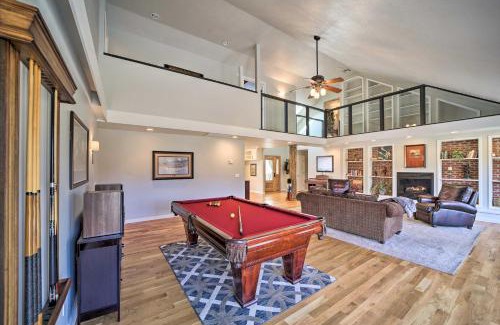 Tulsa House | Grand Tulsa Getaway with Private Pond, Dock and Deck