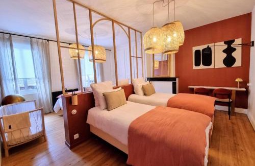 Abscon House | Grande Maison Bourgeoise avec Cour Privative, 5 Chambres, WiFi, Proche Commerces et Nature - FR-1-510-186