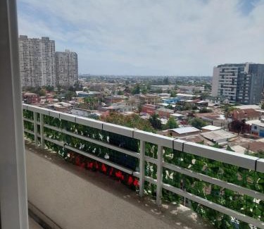 Las Rejas Apartment | Grato departamento equipado Las Rejas Santiago