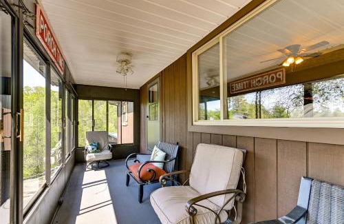 Gray House | Gray Vacation Rental with Deck and Pond Access!