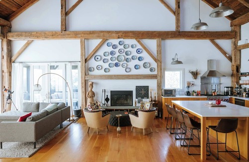 Copake Lake House | Graybarn-Copake Lake: Pool | Hot Tub | Luxe Barn