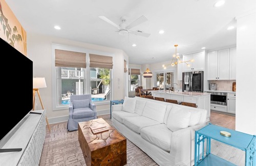 Grayton Beach House | Grayton Beach w Pool, Bikes, Carriage House! Sleeps 24!
