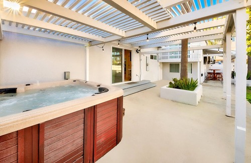 Sunset Beach House | Great beach home - private hot tub & yard - only five houses to the sand