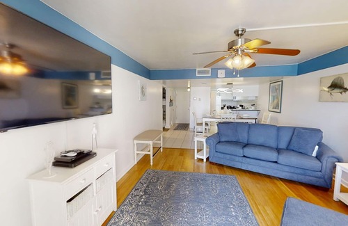 Sunnyside Condo | Great Condo and Beach View NEW A/C Unique Beach! Free Golf & Activities Daily