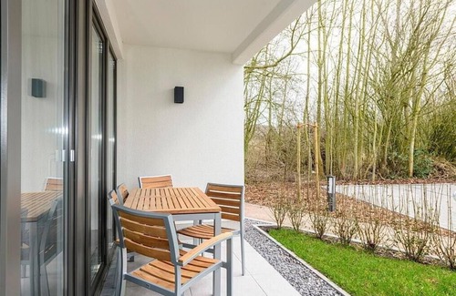 Bensersiel Apartment | Great 3-room family apartment in a quiet location with south-facing terrace near the beach