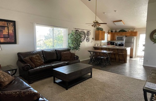 St. George Condo | Great Deck for Spectacular Sunrises in Sports Village
