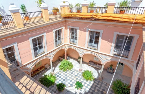 San Bartolome Apartment | Great Duplex with terrace in Seville. Mármoles V