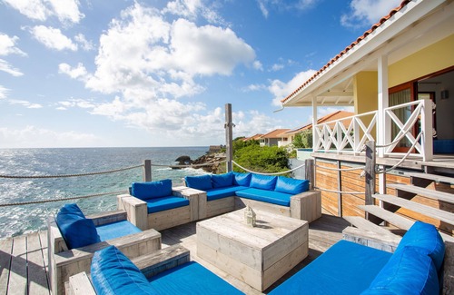 Jan Thiel Villa | Great family waterfront villa in luxury Ocean Resort Boca Gentil in Curacao