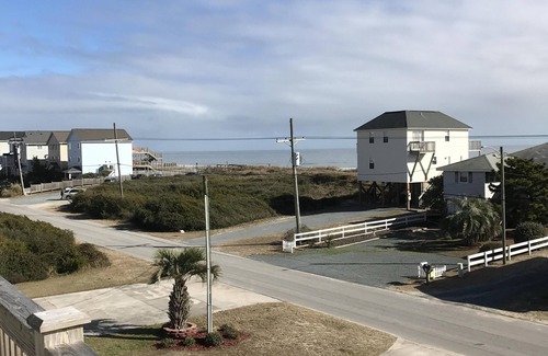 Surf City House | Great home with great ocean views and with private beach access!