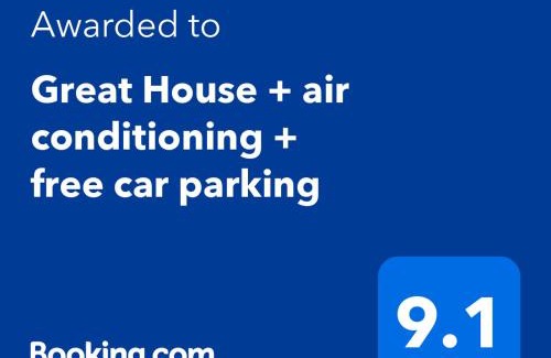 Manchester House | Great House + air conditioning + free car parking