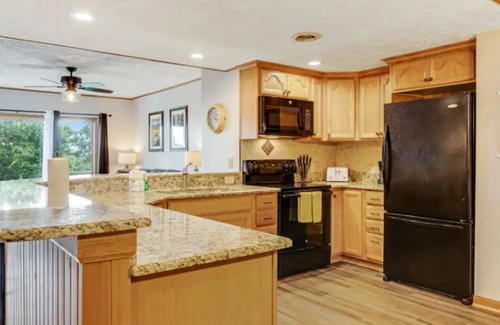 Chalet Village Condo | GREAT LOCATION; NEWLY RENOVATED CONDO; VIEW, POOL IN SUMMER