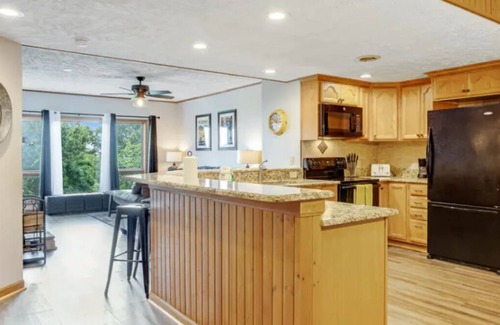 Chalet Village Condo | GREAT LOCATION; NEWLY RENOVATED CONDO; VIEW, POOL IN SUMMER